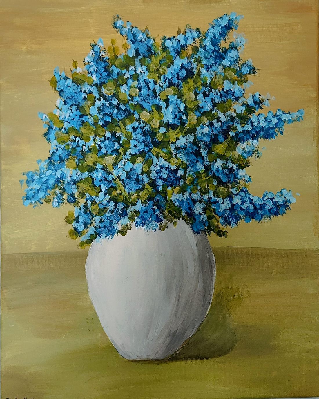 Obraz "Zapach letniego poranka" - Akryl na płótnie, 40 x 50 cm